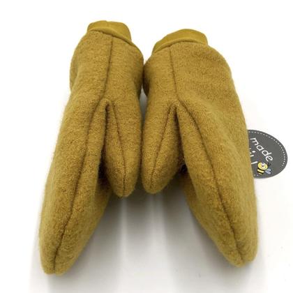 WOOLWALK- FÄUSTLINGE DAMEN gefüttert - SENF - Image 2