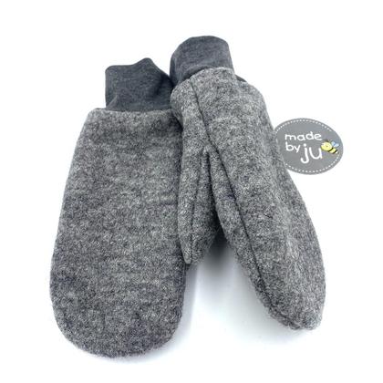 WOOLWALK- FÄUSTLINGE DAMEN gefüttert - GRAU