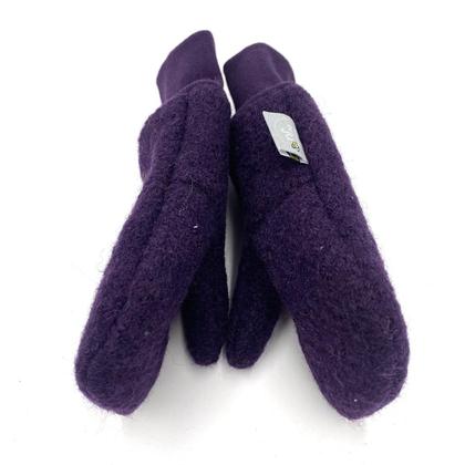 WALK FÄUSTLINGE KINDER GEFÜTTERT - AUBERGINE - Größe wählbar - Image 2