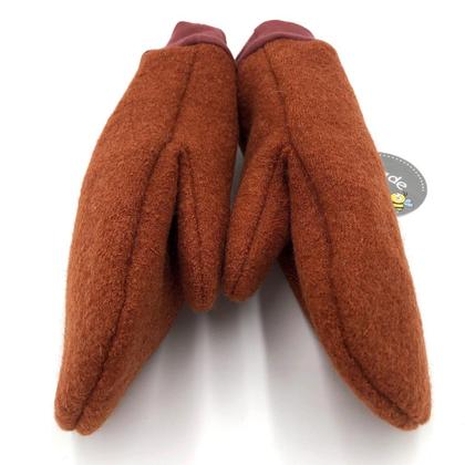 WOOLWALK- FÄUSTLINGE DAMEN gefüttert - ROST - Image 2