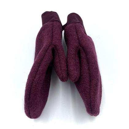 WOOLWALK- FÄUSTLINGE DAMEN gefüttert - WEINROT - Image 2