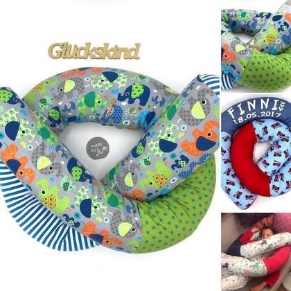 BETTSCHLANGE (ca. 2,3m) "Elefanten grau"