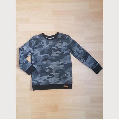 Kinderpullover camuflage