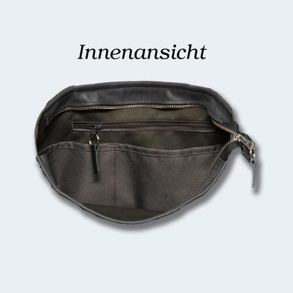Leder/Stoff Tasche "Flamme" - Image 2