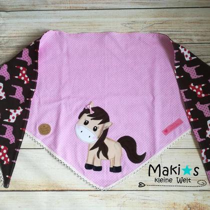 Dreieckstuch, Halstuch ab 1,5 Jahre "Ponny" - Image 3