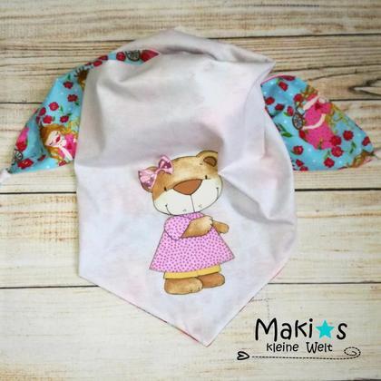 Dreieckstuch, Halstuch ab 1,5 Jahre Bär