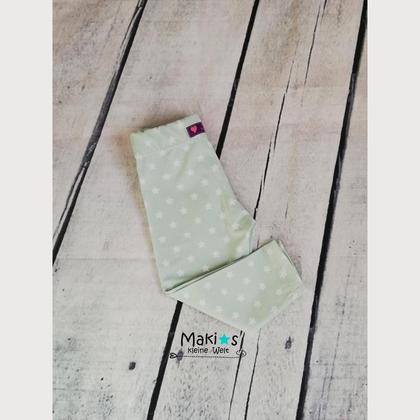 Leggings Gr.74/80 Baby  Leggings, mint Sterne, Strumpfhose