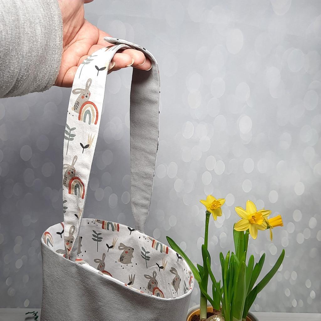 Osterkörbchen Ludwig Langohr mit Namen 17 x 18 cm - Image 4