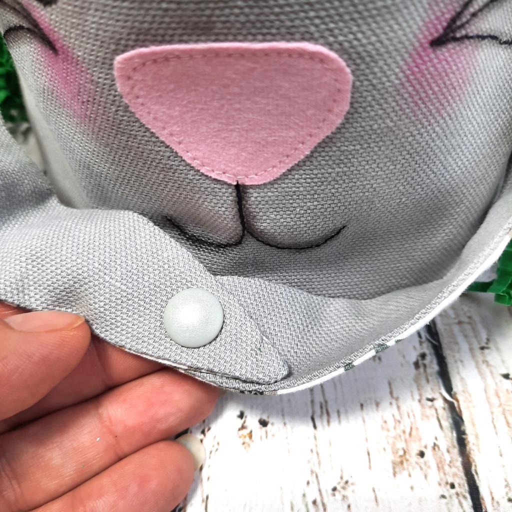 Osterkörbchen Ludwig Langohr mit Namen 17 x 18 cm - Image 3