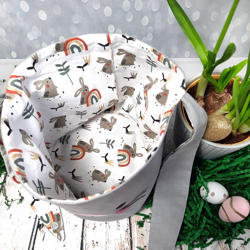 Osterkörbchen Ludwig Langohr mit Namen 17 x 18 cm - Image 2