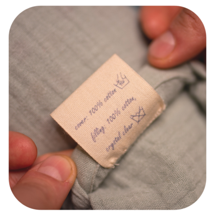 Augenkissen mit Bergkristallfüllung - Curry Yellow - Image 4