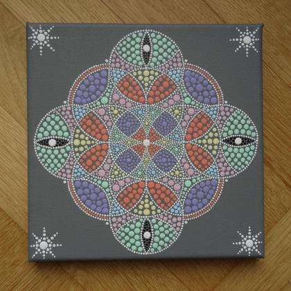 Bild "Black Eye" in pastell