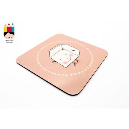 Untersetzer - Milchtüte