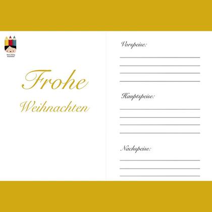 Frohe Weihnachten Tischset 1 - Image 3