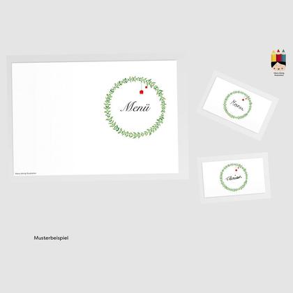 Frohe Weihnachten Tischset 1 - Image 4