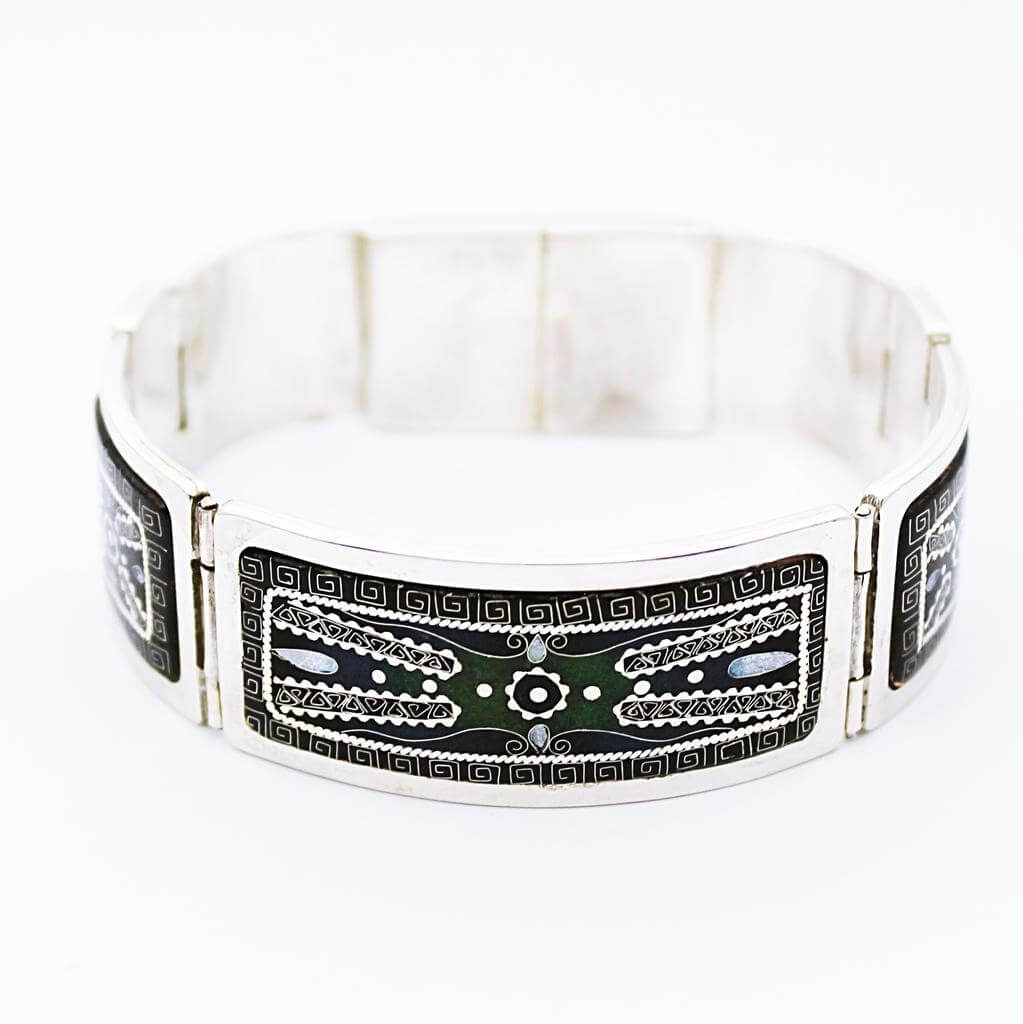 Armband  von Cloisonne Enamel, Handarbeit, Unikat