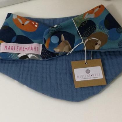 Babyhalstuch mit Waldtieren
