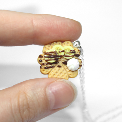 HALSKETTE "SCHOKO-BANANEN-WAFFEL"