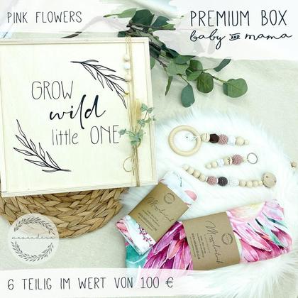Premium Box | Baby & Mama | Pink.Flowers