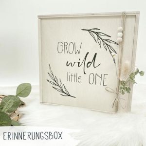 Erinnerungskiste - grow wild