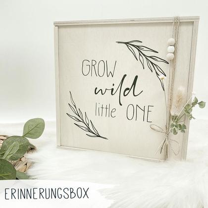 Erinnerungskiste - grow wild
