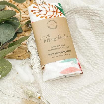 SET: Musselintuch & Decke | pink.dried-flowers - Image 2