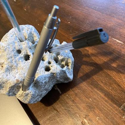 Natürlicher STIFTHALTER | Dein Lavastein mit Meerwert - Image 3