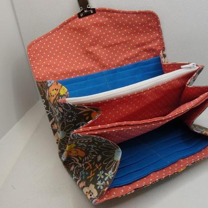 Geräumige Geldtasche große Blumen - Image 2