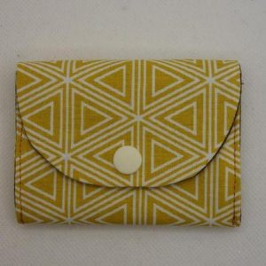 Mini-Geldtasche Gel/Braun