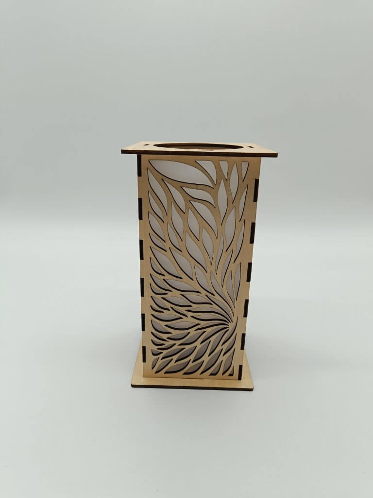 Lampe Blätter, Windlicht