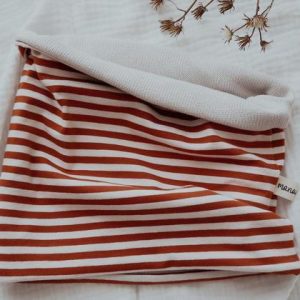 Loop COZY kids. | Stripes Cognac