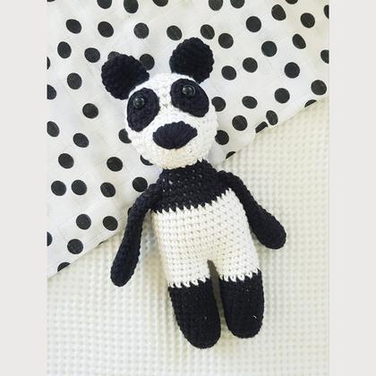 Panda - gehäkeltes Kuscheltier