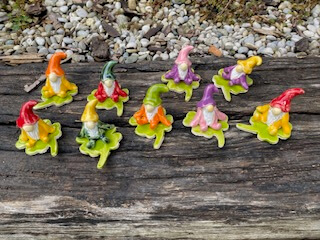 Wichtel auf Kleeblatt