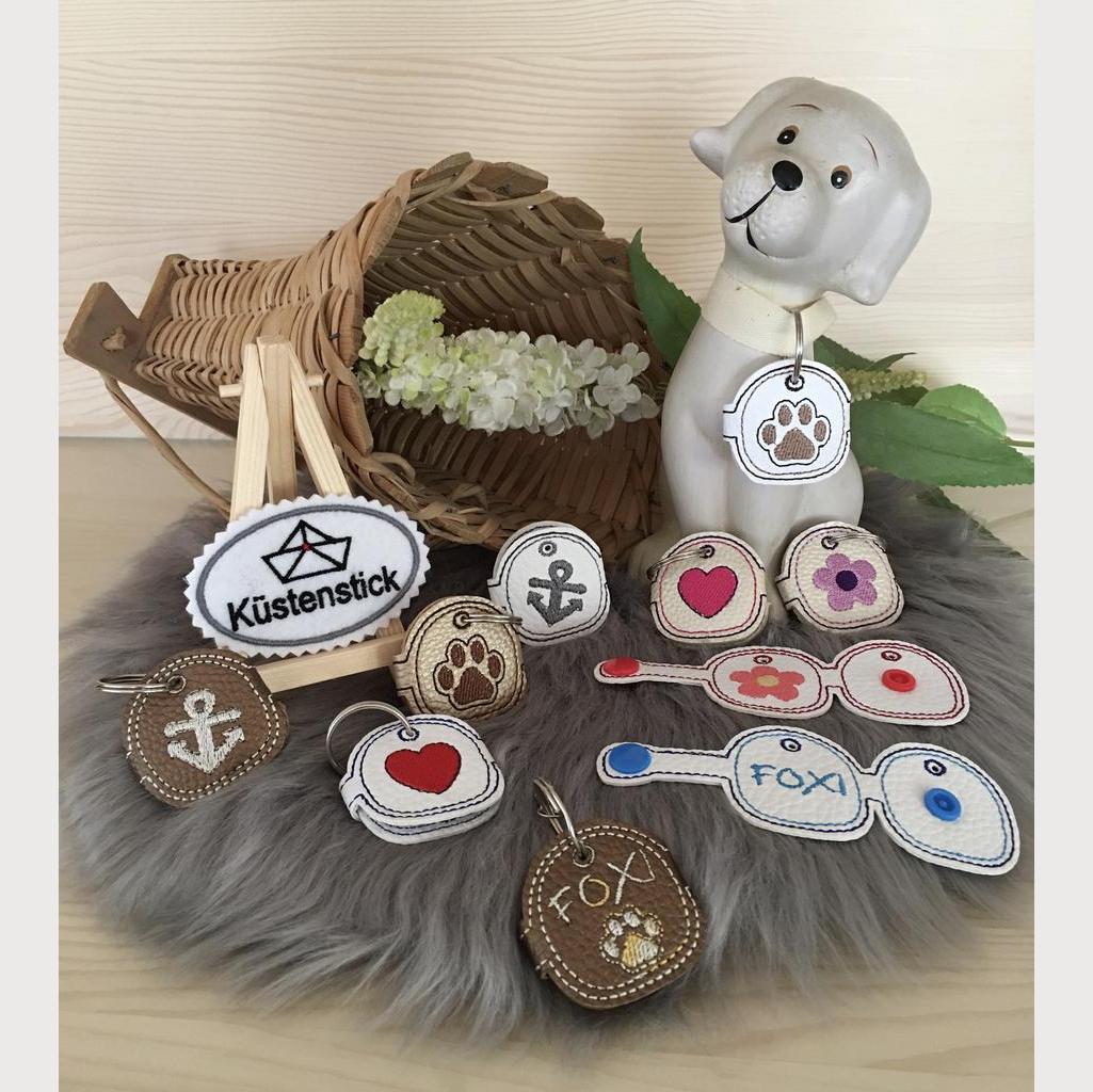 Hundemarkenhalter Hund Dogtags