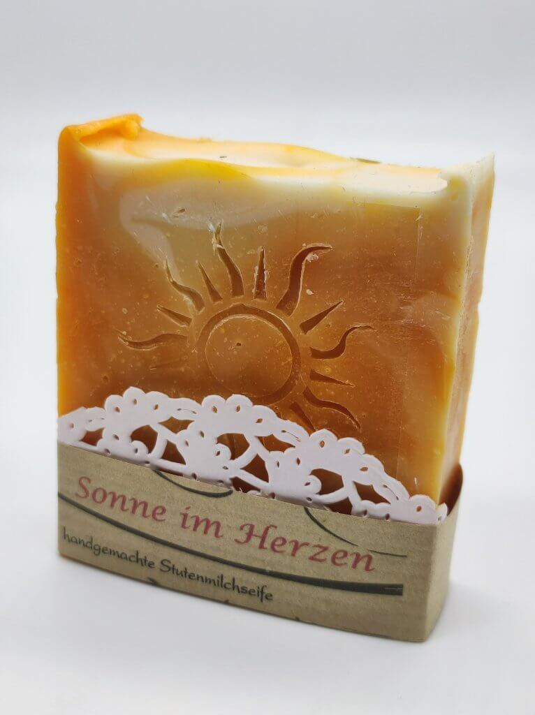 Seife "Sonne im Herzen"