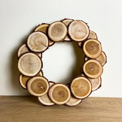 Türkranz aus Lärchenholzscheiben