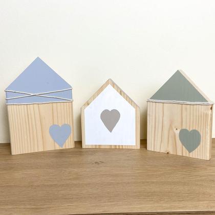 Frühlingshaftes Holzhäuschen olivgrün - Image 3