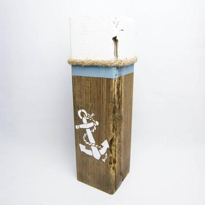 Sommerliche Holzsäule eckig - Image 3