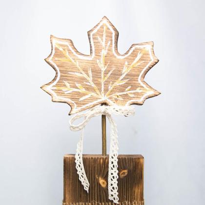 Dekorative Herbstsäule "Blatt" - Image 3