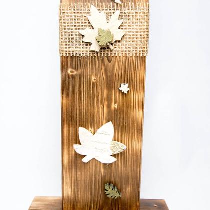 Dekorative Herbstsäule "Blatt" - Image 2