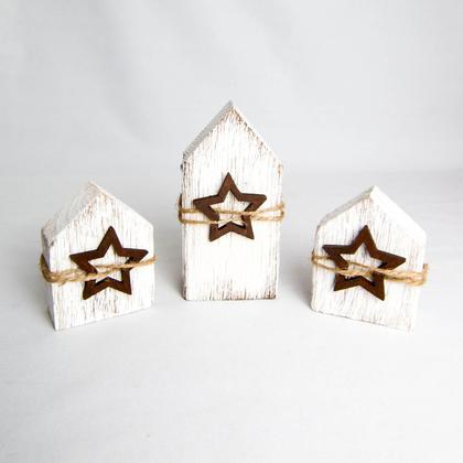 Weihnachtliches Shabby Chic Häuschen - klein - Image 3