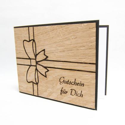 Holz-Karte "Gutschein" - Image 2