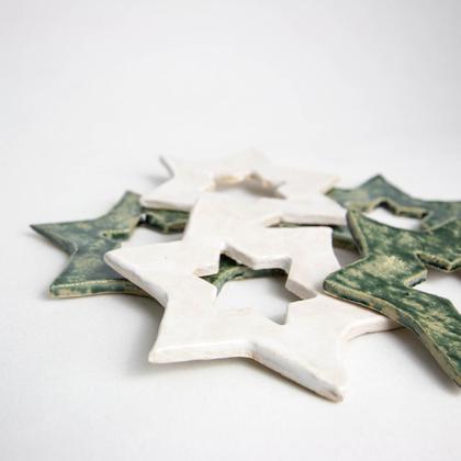 Keramikstern grün - Image 4