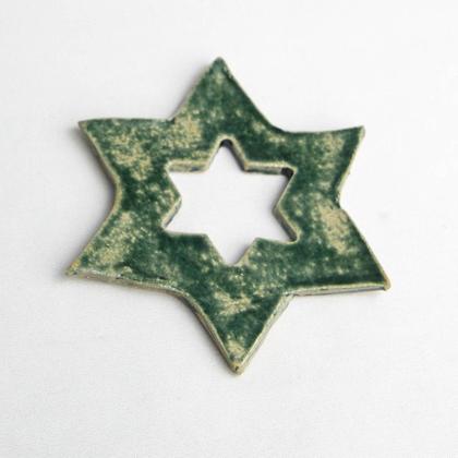 Keramikstern grün - Image 2