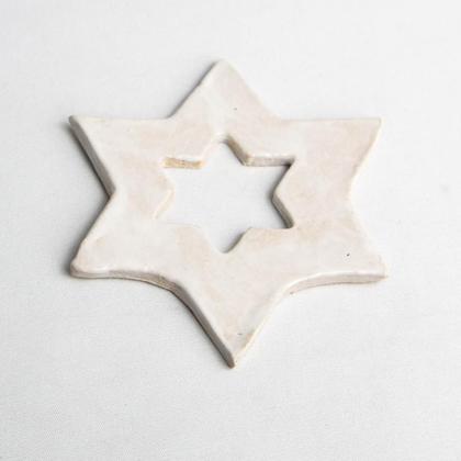 Keramikstern weiß - Image 2