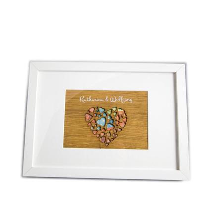 Personalisierter Bilderrahmen als Geldgeschenk