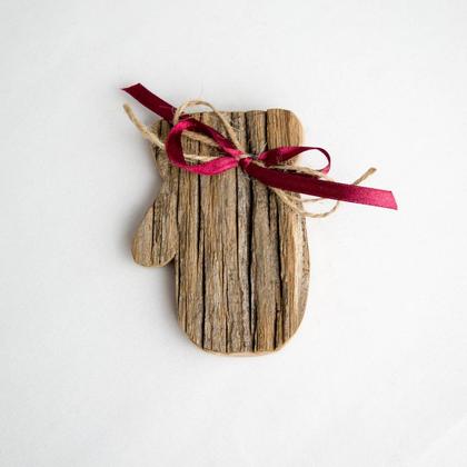 Winterlicher Fäustling aus Altholz - Image 2