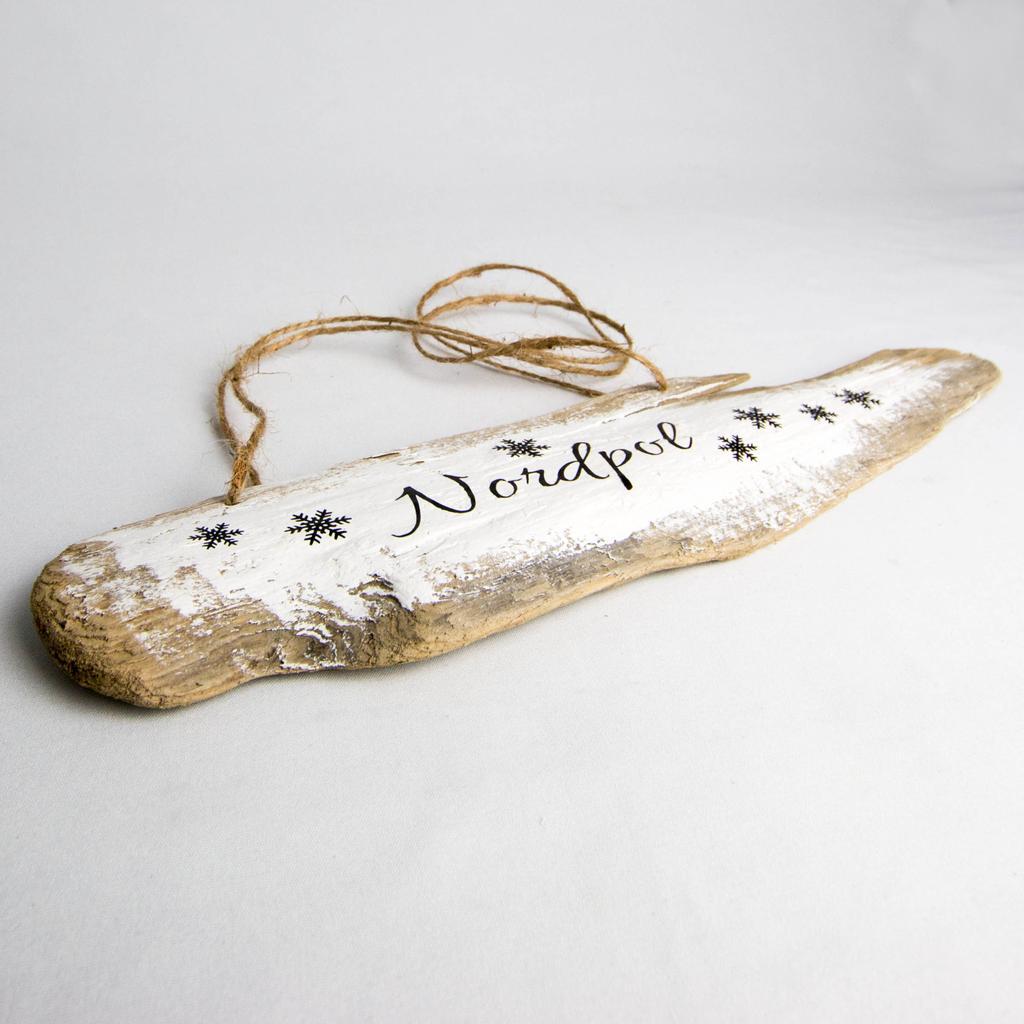 Treibholz-Schildchen "Nordpol" - Image 3