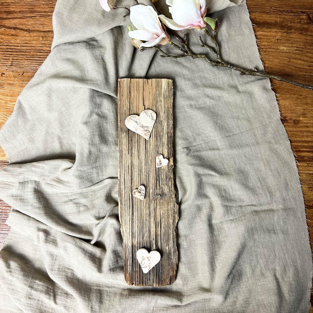 Altholz-Keramik-Bild