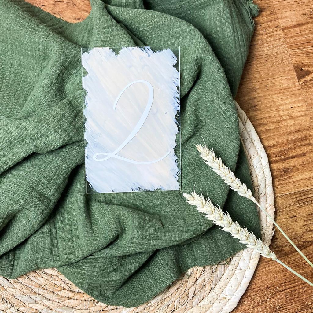 Acrylschild Tischnummer - Image 3